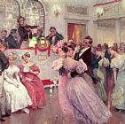 Ball Canvas Paintings - Charles Wilda the ball